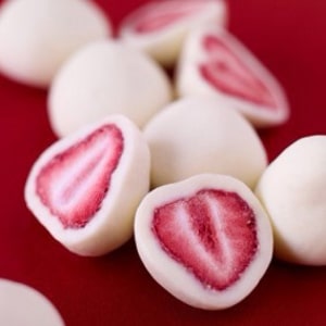 an image of strawberry yogurt