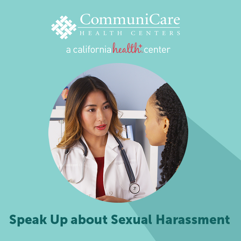 an image of a woman speaking to a patient about sexual assult